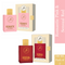 TFZ Signature Romantic Pink and Sensual Red Luxury French Perfume 100ml Each (Pack of 2)