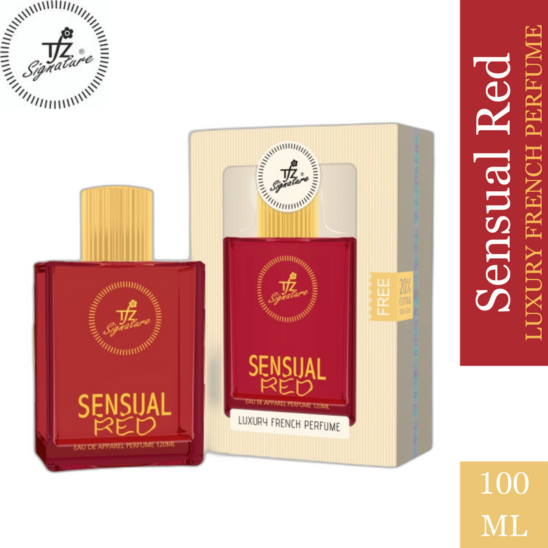 TFZ Signature Sensual Red Luxury French Perfume 100ml