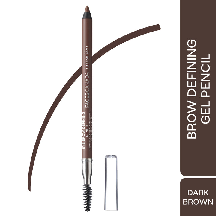 Faces Canada Eye Brow Defining Pencil - Dark Brown: 1.2 gms