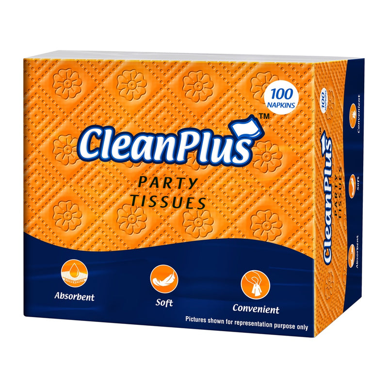 CleanPlus Party Tissues 100 Units