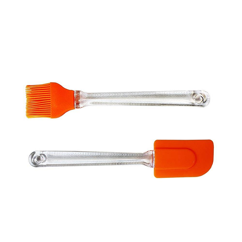 Silicon Kitchen Spatula & Brush Tool 1 Set