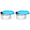 Signoraware Steel Tiny Wonder Container - Blue 2 Containers