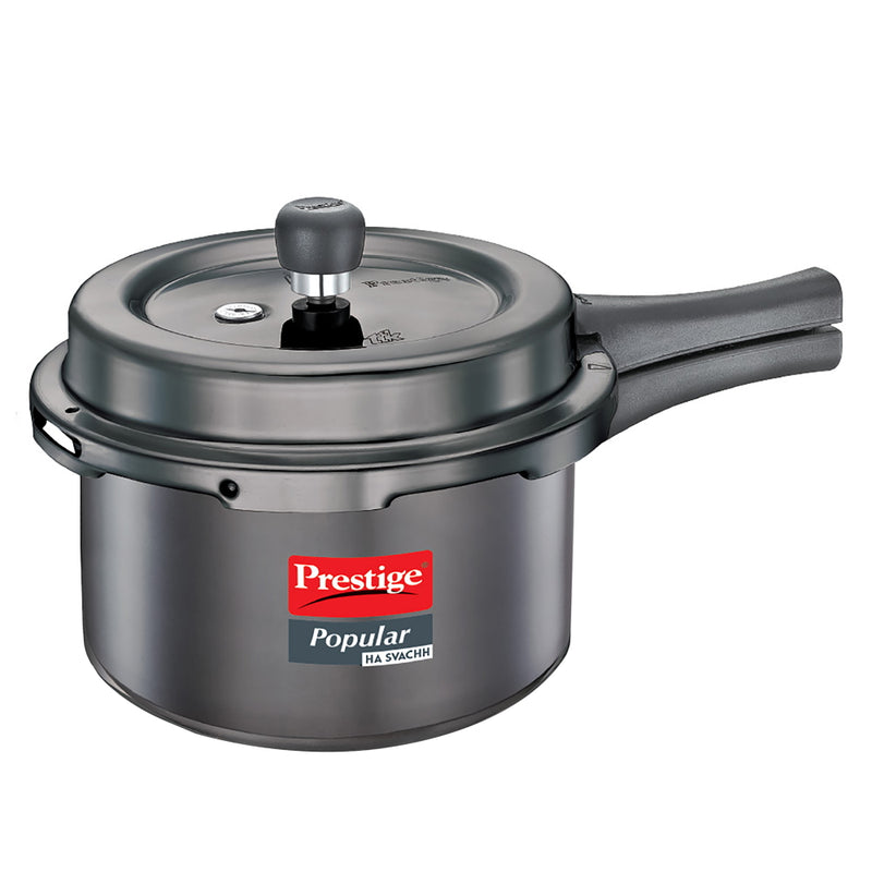 Prestige Popular Svachh Hard Anodised Pressure Cooker 3 Litre