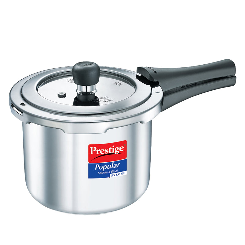 Prestige Popular Stainless Steel Svachh Pressure Cooker 3 Litre