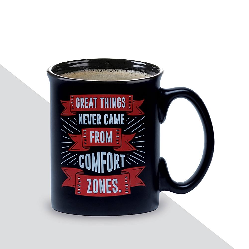 Archies Great Things Never Quotation Coffee Mug - 380 ml 1 Unit