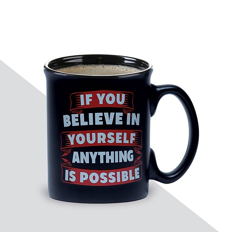 Archies Believe In Yourself Quotation Coffee Mug - 380 ml 1 Unit