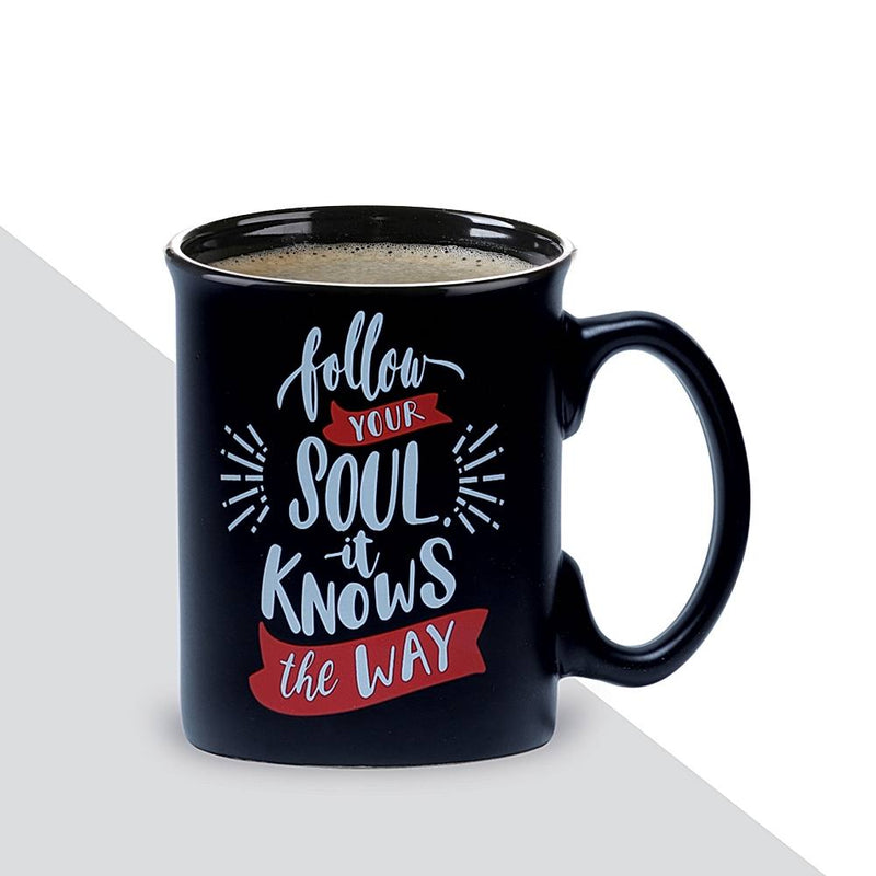 Archies Follow Your Soul Quotation Coffee Mug - 380 ml 1 Unit