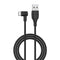 Portronics Konnect HD Braided Type-C Cable (1.2 Metres) - Black 1 Unit