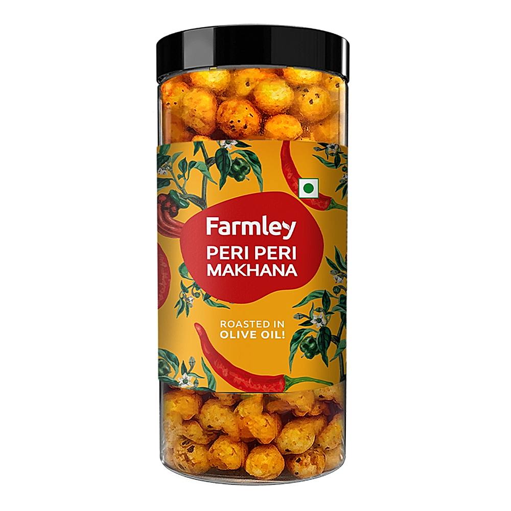 Farmley Peri Peri Makhana Jar: 83 gms