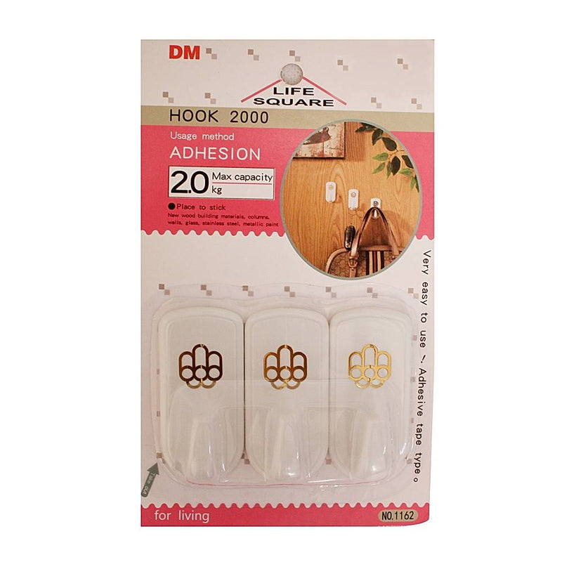 Plastic Hook - Set of 3 1 Unit