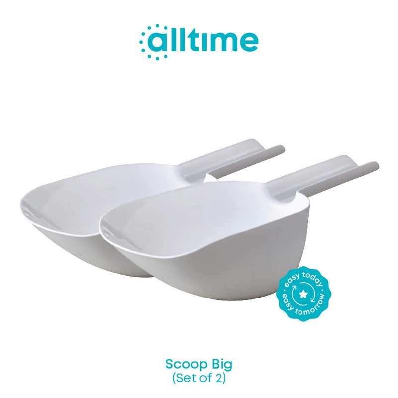 All Time Plastic Multipurpose Big Scoop 2 Pieces