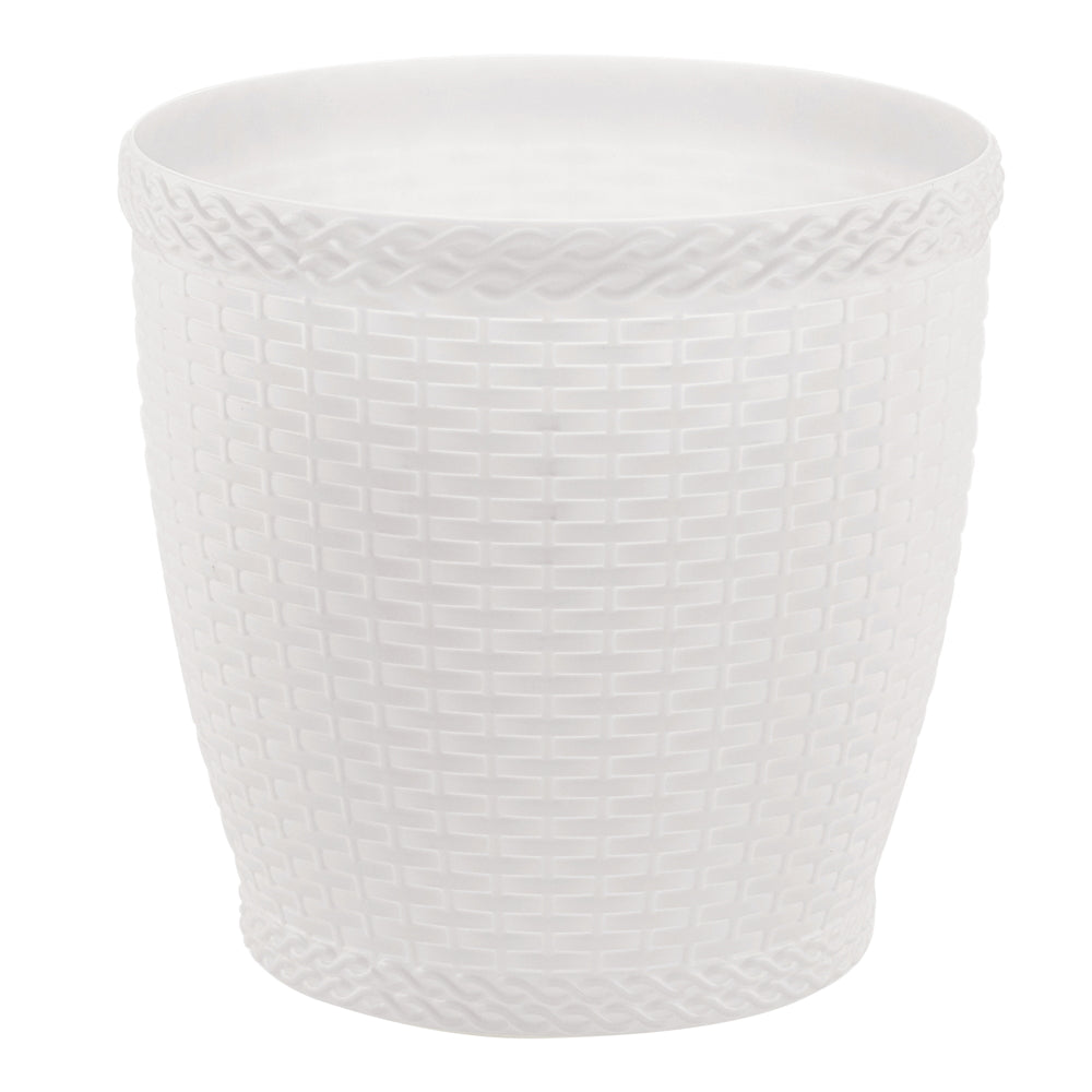 Rajesh Heritage Plastic Planter Pot - White 1 Unit