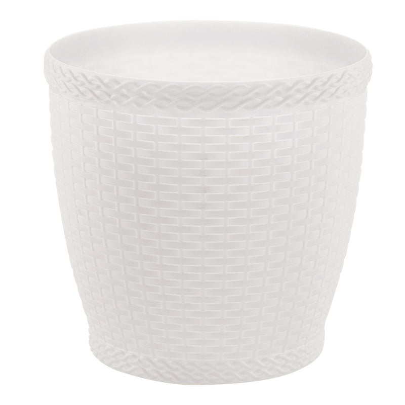 Rajesh Heritage Plastic Planter Pot - White 1 Unit