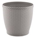 Rajesh Heritage Plastic Planter Pot - Grey 1 Unit