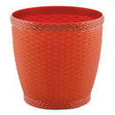 Rajesh Heritage Plastic Planter Pot - Brown 1 Unit