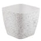 Rajesh Sterling Plastic Planter Pot (03) - White 1 Unit