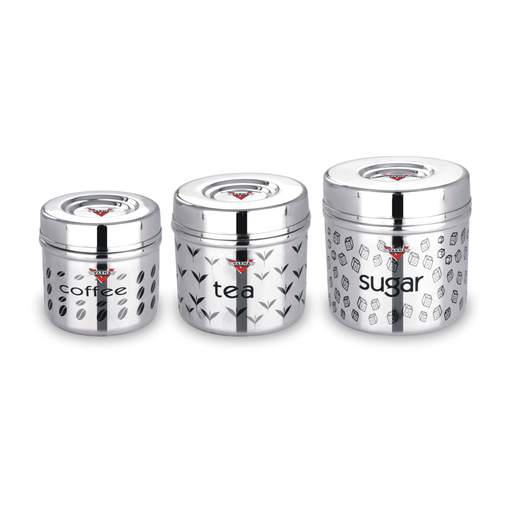 Varna Baby Diamond Deep Dabba Set of 3