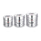 Varna Baby Diamond Deep Dabba Set of 3