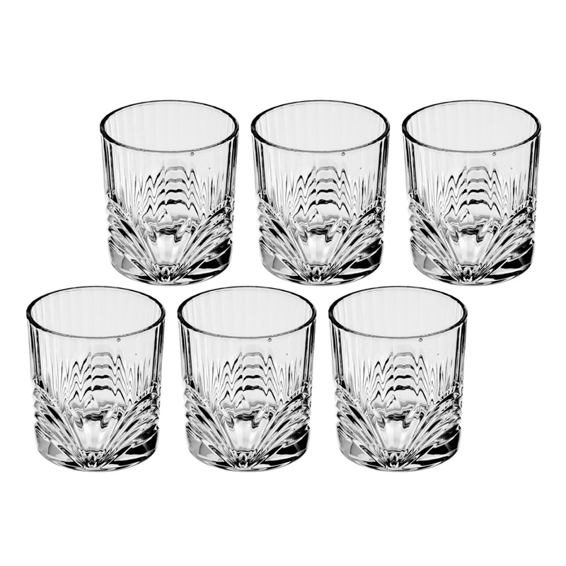 Soogo Aria Whiskey Glass Set - 330 ml 6 Piece