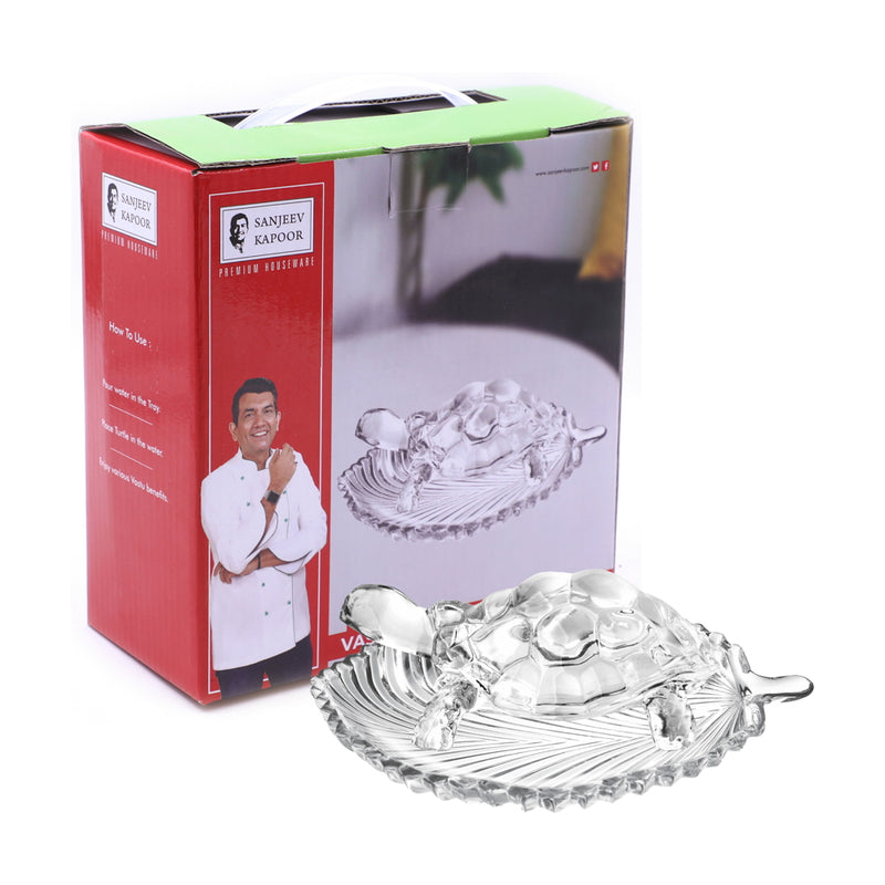 Sanjeev Kapoor Vastu Set (Turtle + Tray) 2 Piece