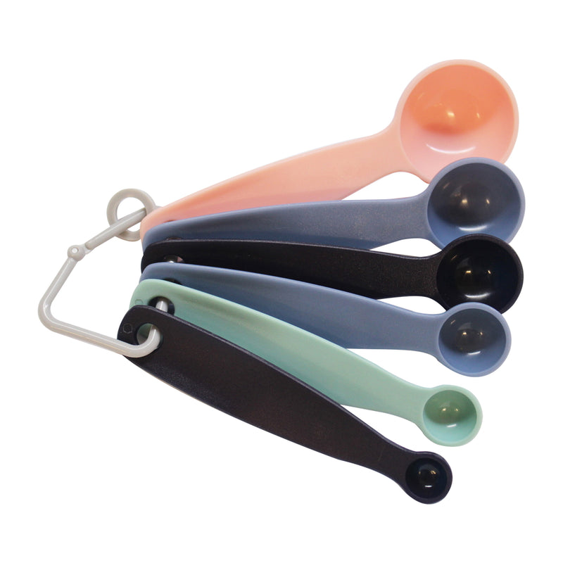 All Time  Precise Measuring Spoons  Multi Colour 6 Pieces