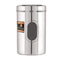 Priya Stainless Steel See Through Canister - Medium (1.9 Litres) 1 Unit