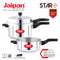 Jaipan Aluminium Combo Star Plus Cooker With Common Lid (5.5 L+ 3.5 L) 1 Unit