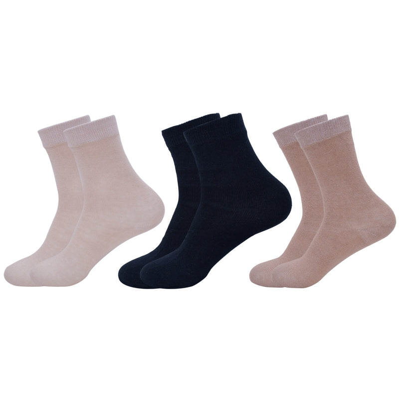 No Fuss Women's Thermal Thumb Socks 3 Units