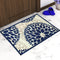 Athom Living Contemporary Door Mat (01) - 37 X 57cm Blue