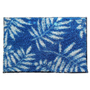 Athom Living Micro Printed Bath Mat (04) - 38 X 58cm Blue