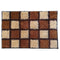 Athom Living Micro Printed Bath Mat (09) - 38 X 58cm Brown