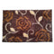 Athom Living Micro Printed Bath Mat (15) - 38 X 58cm Brown