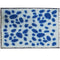 Athom Living Micro Printed Bath Mat (22) - 38 X 58cm Blue