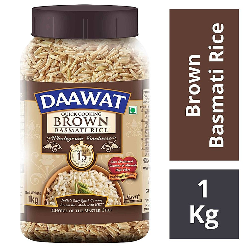 Daawat Brown Basmati Rice: 1 kg