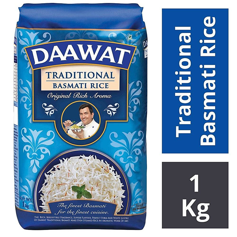 Daawat Traditional Basmati Rice: 1 kg