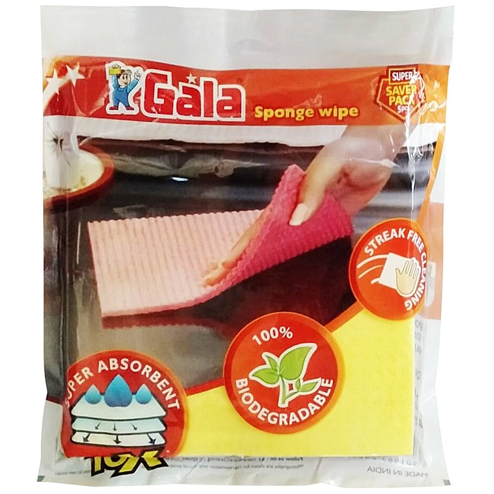 Gala Kitchen Sponge Wipe 5 Wipes