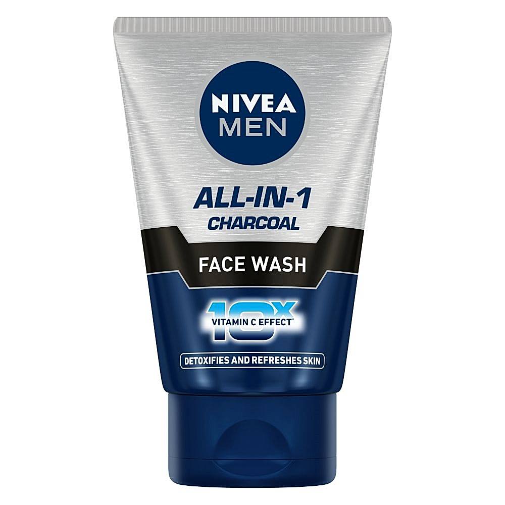 Nivea Men Oil Control Charcoal Face Wash : 100 gms