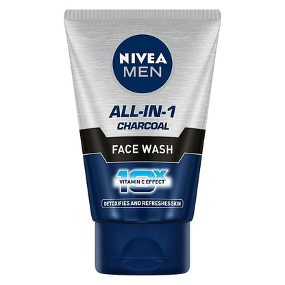 Nivea Men Oil Control Charcoal Face Wash : 100 gms