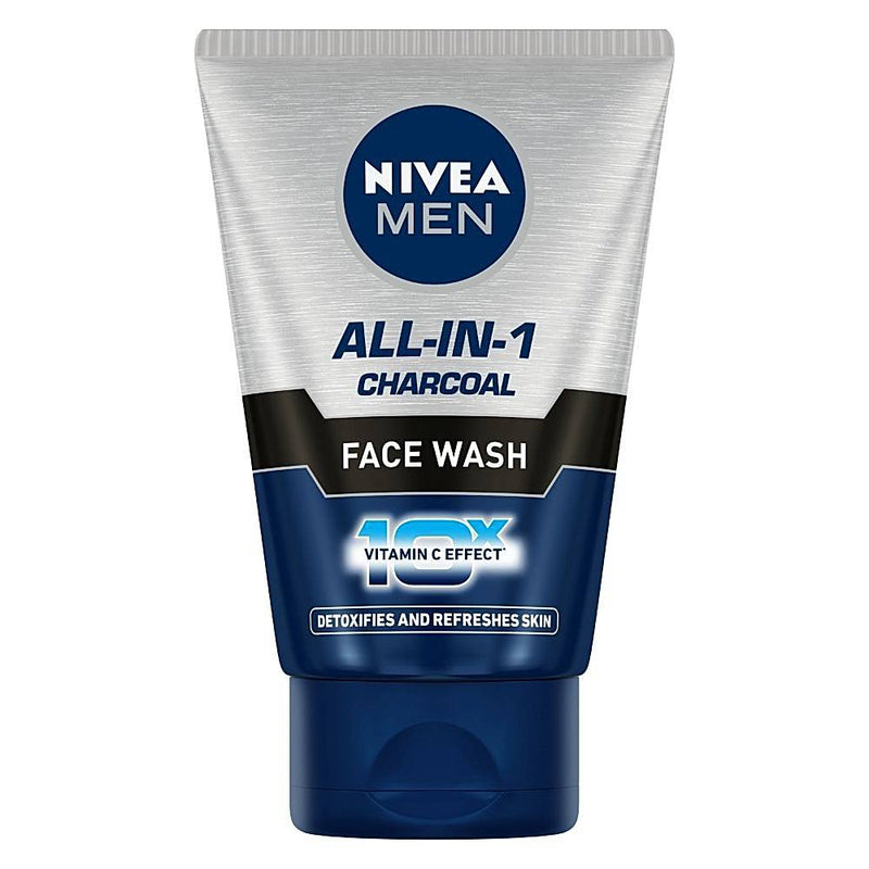 Nivea Men Oil Control Charcoal Face Wash : 100 gms