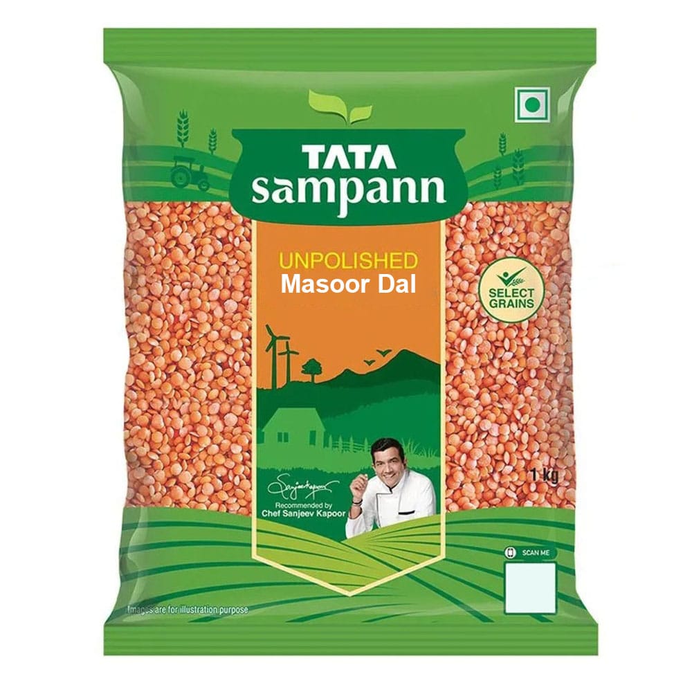 Tata Sampann Masoor Dal: 1 kg