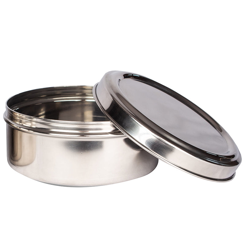 Stainless Steel Puri Dabba - Size 1 200 ml