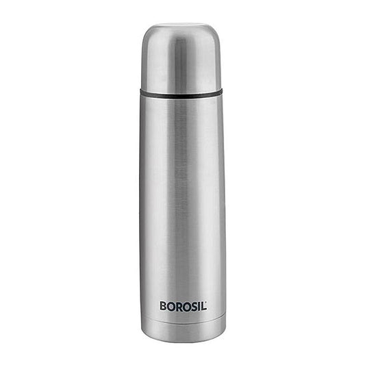 Borosil Thermo Stainless Steel Flask - Black 500 ml