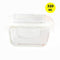 Borosil Klip-N-Store Square Glass Container 320 ml