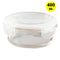 Borosil Klip-N-Store Round Glass Container 400 ml