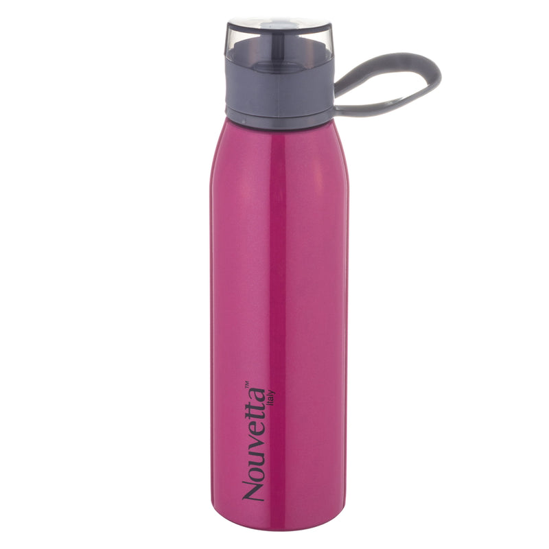 Nouvetta Stainless Steel Stylo Single Wall Water Bottle - Pink 750 ml