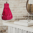 VAA Cotton Zero Twist Basin Napkin 550 GSM - Maroon - 28x46 cm 1 Unit