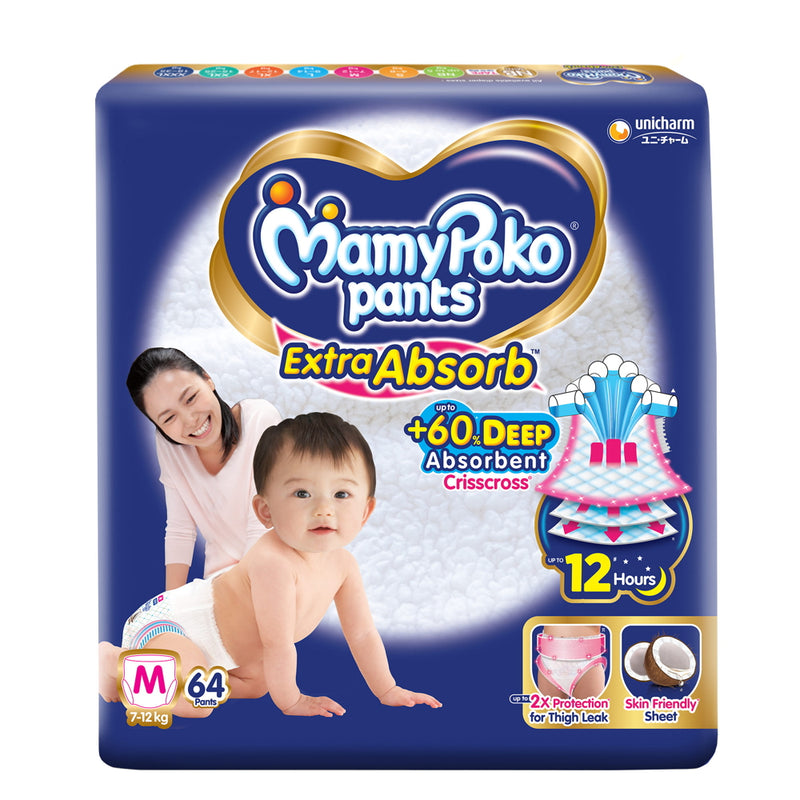 Mamy Poko Pants Extra Absorb - Medium 64 U