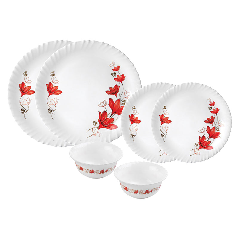 Joyo Eleganza Printed Round Dinner Set 6 Pieces