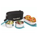 SignoraWare Double Decker Special Steel Lunch Box-Blue 3 Containers