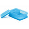 SignoraWare Plastic Small Compact Lunch Box - Blue 2 containers